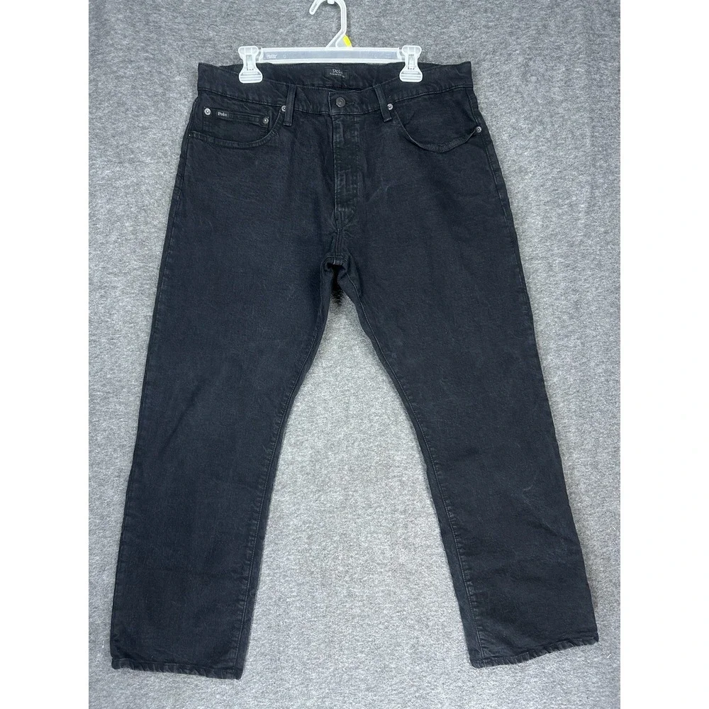 Polo Ralph Lauren The Classic Fit Jeans Men's 36x30‎ Black Preppy